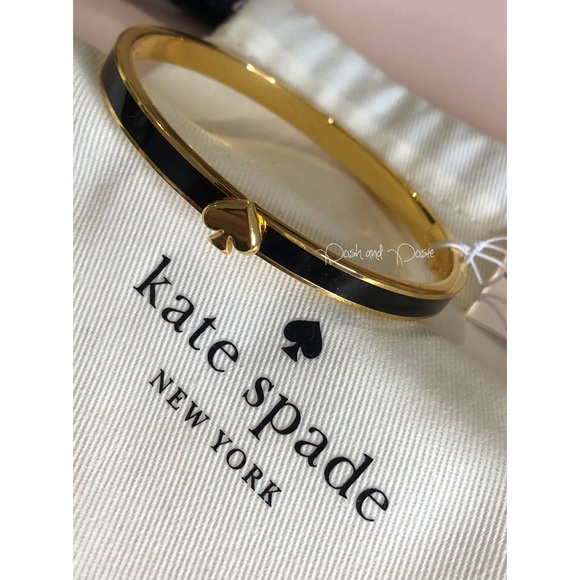 ♠️ kate spade Spade Thin Enamel Bangle NWT